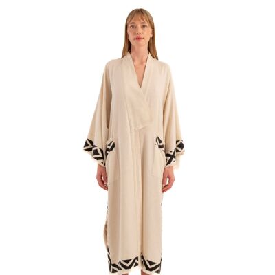Saga Kimono (3291) 85% Cotton, 15% Linen