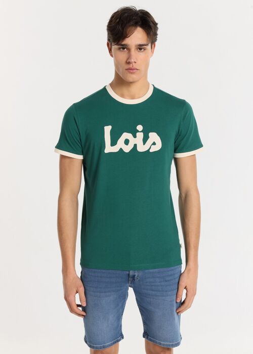 LOIS JEANS - Short sleeve t-shirt contrast logo |124812