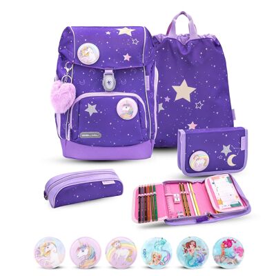 Premium Comfy Plus Dahlia Schoolbag set 5pcs.