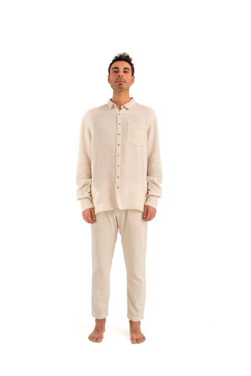 Men's Linen Pants (3369) 85% Cotton, 15% Linen
