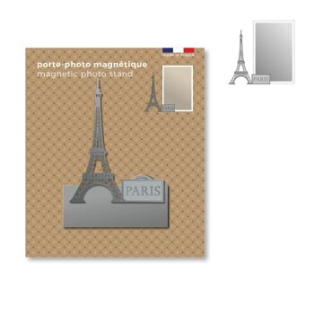 Porte-photo magnétique en métal - Paris - 4 couleurs au choix 9