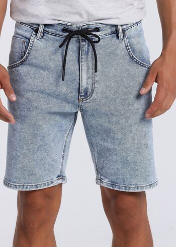 SIX VALVES - Short en jean | Taille moyenne|132876 2