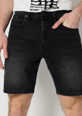 SIX VALVES - Short en jean | Taille moyenne|132877 2