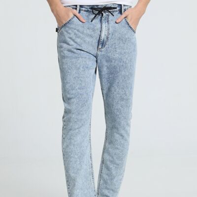 SIX VALVES - Jeans | Taille mi-haute - Slim |132903