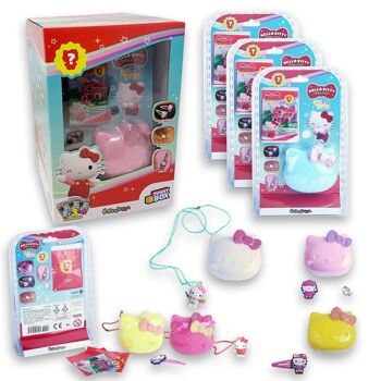 Bombe de bain Hello Kitty : Funny Box avec 3 surprises différentes. 1