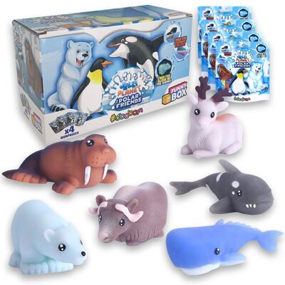 Polar Friends Jelly Planet: Funny Box 4 sachets with different characters