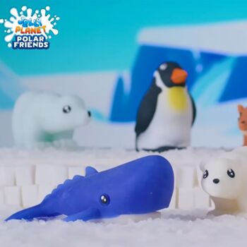 Polar Friends Jelly Planet : Funny Box 4 sachets avec différents personnages 2