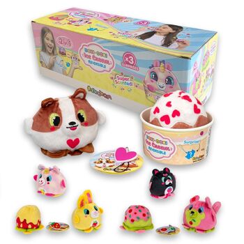 Doki Doki Ice Cream Réversible : Funny Box 3 sujets différents 1