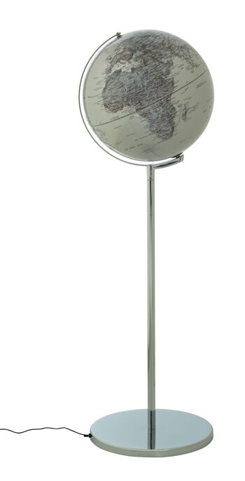 Globe SOJUS LIGHT, diamètre 43 cm et socle, argent 1