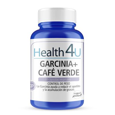 H4U Garcinia + Café verde 30 cápsulas vegetales de 820 mg