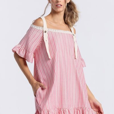 LOIS JEANS - Striped short dress |132983