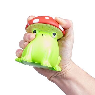 Maurice the Mushroom Frog Stress Squeezer