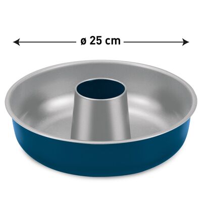 Molde para tartas Savarin sin PTFE ni PFAS fabricado en Italia