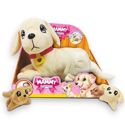 Mammy Surprise Big Version: Cane Golden Retriever 34x25 cm.