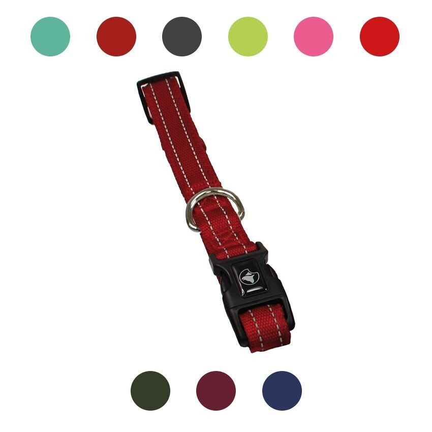 Hundehalsband – weiches, reflektierendes Nylon