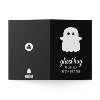 Carte de vœux Ghost Hug est la carte parfaite pour tout ami 2