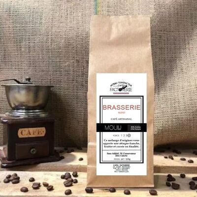 Brühmischung 50/50 gemahlener Kaffee – 500 g