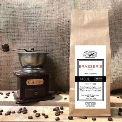 Brühmischung 50/50 gemahlener Kaffee – 500 g
