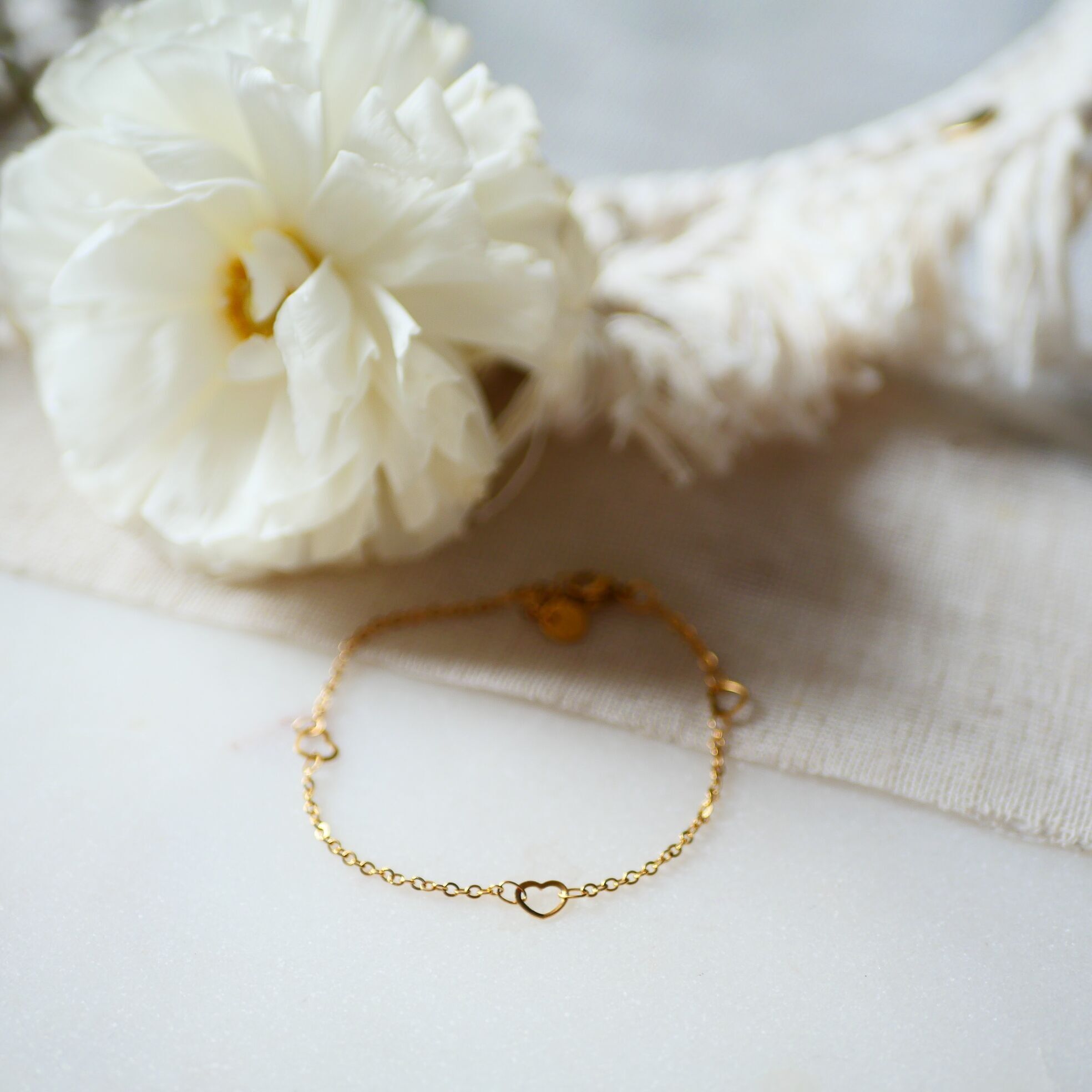 Bracelet coeur en acier inoxydable VALENTINE