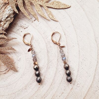 GALAXY Labradorite earrings