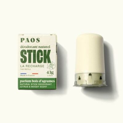 Ricarica stick deodorante - Legno di agrumi