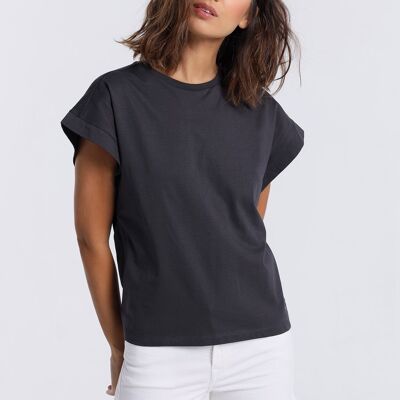 LOIS JEANS - T-shirt a manica corta con logo sul retro |133049