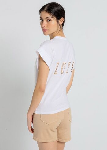 LOIS JEANS - T-shirt manches courtes avec logo au dos |133050 3