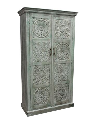 POIGNÉE D'ARMOIRE EN BOIS SCULPTÉ HM181024