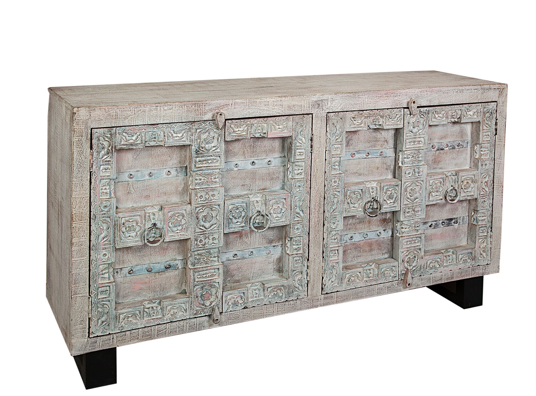 4-türiges Mango-Sideboard aus Holz HM181026