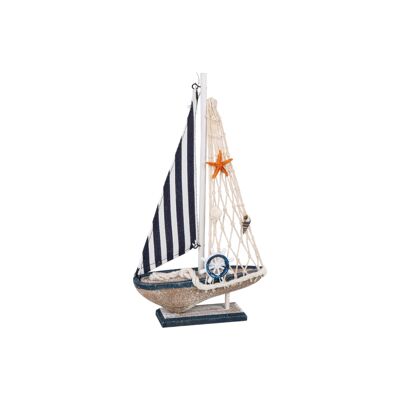 BARCA IN LEGNO 18X4X29CM HM843571