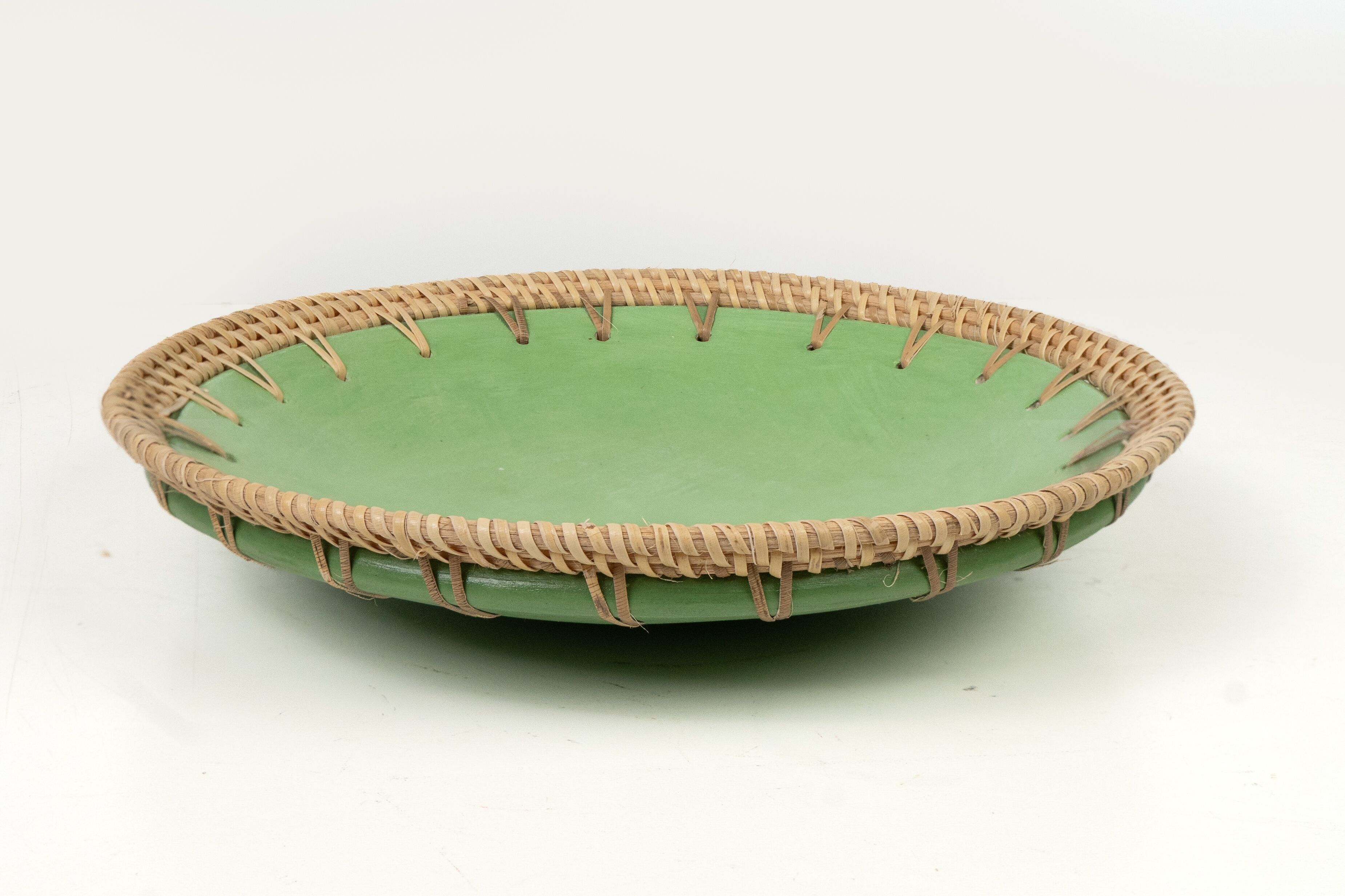 CENTRO CERAMICA VERDE/RATTAN HM47264