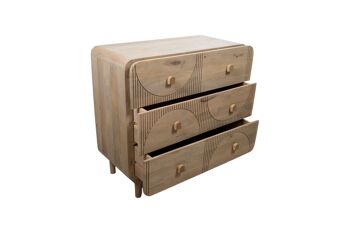 CONFORTABLE 3C. MANCHE EN BOIS 90X40X85CM HM1857 4