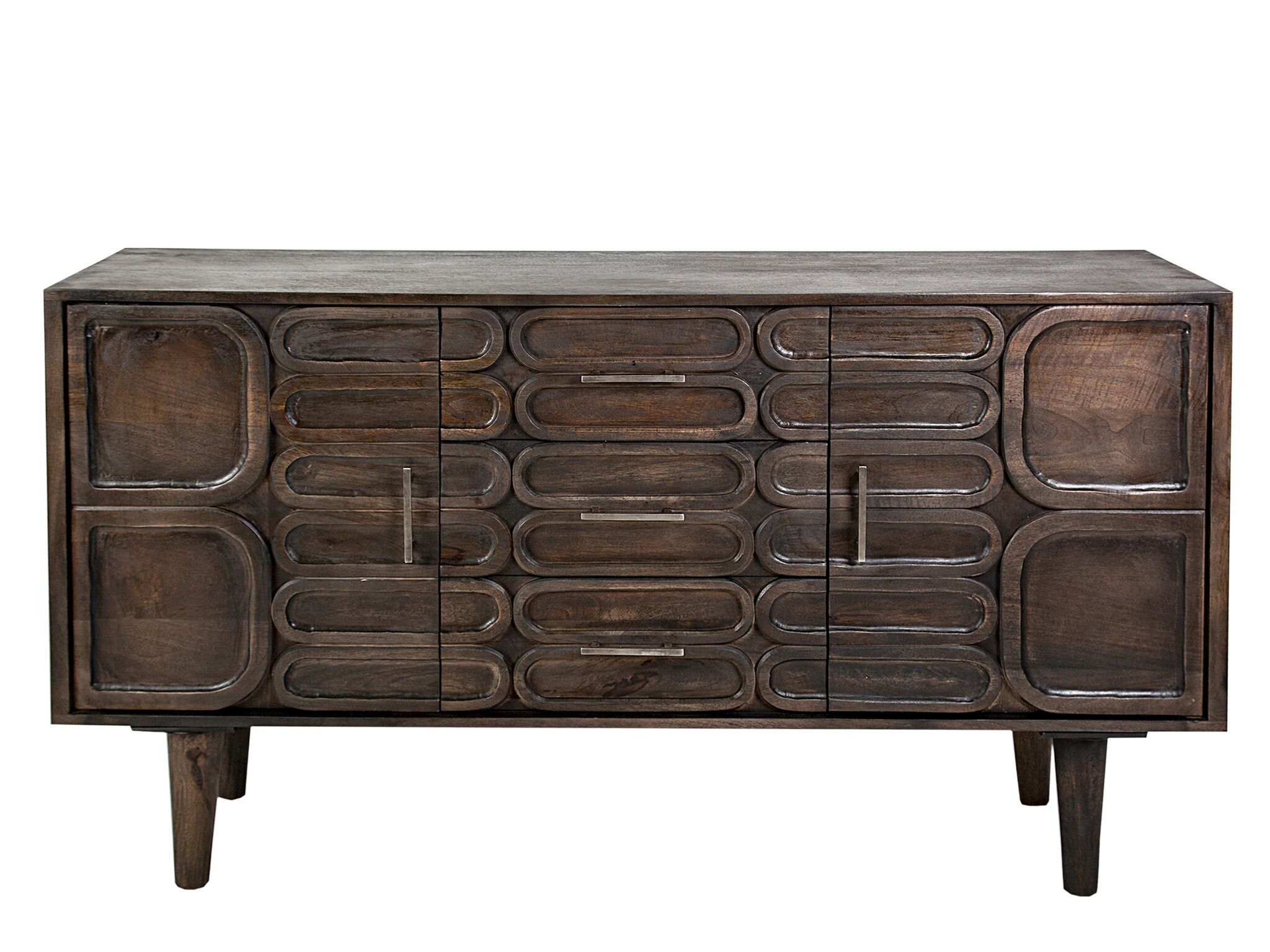 CONFORTABLE 2 PORTES./ 3 BOITES. RELIEF BOIS HM121021