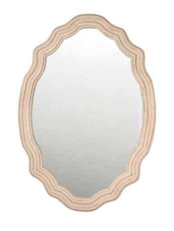 MIROIR BOIS BEIGE HM17420