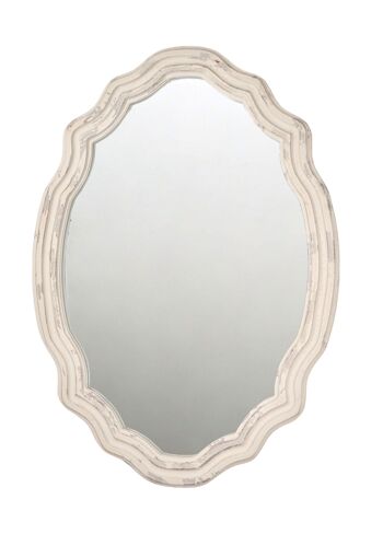 MIROIR BOIS GRIS HM17421