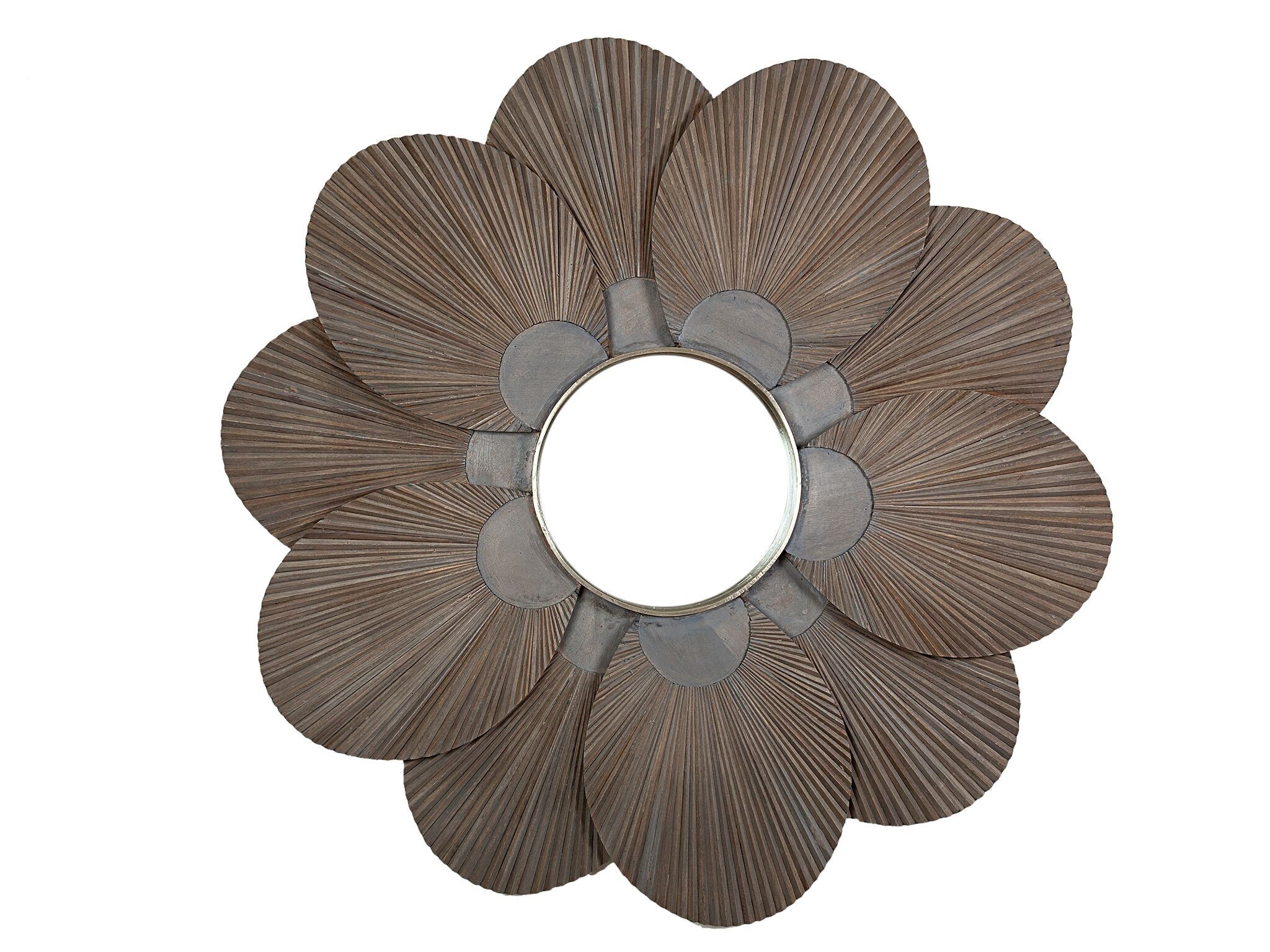 MIROIR EN BOIS DC. FLEUR HM121015