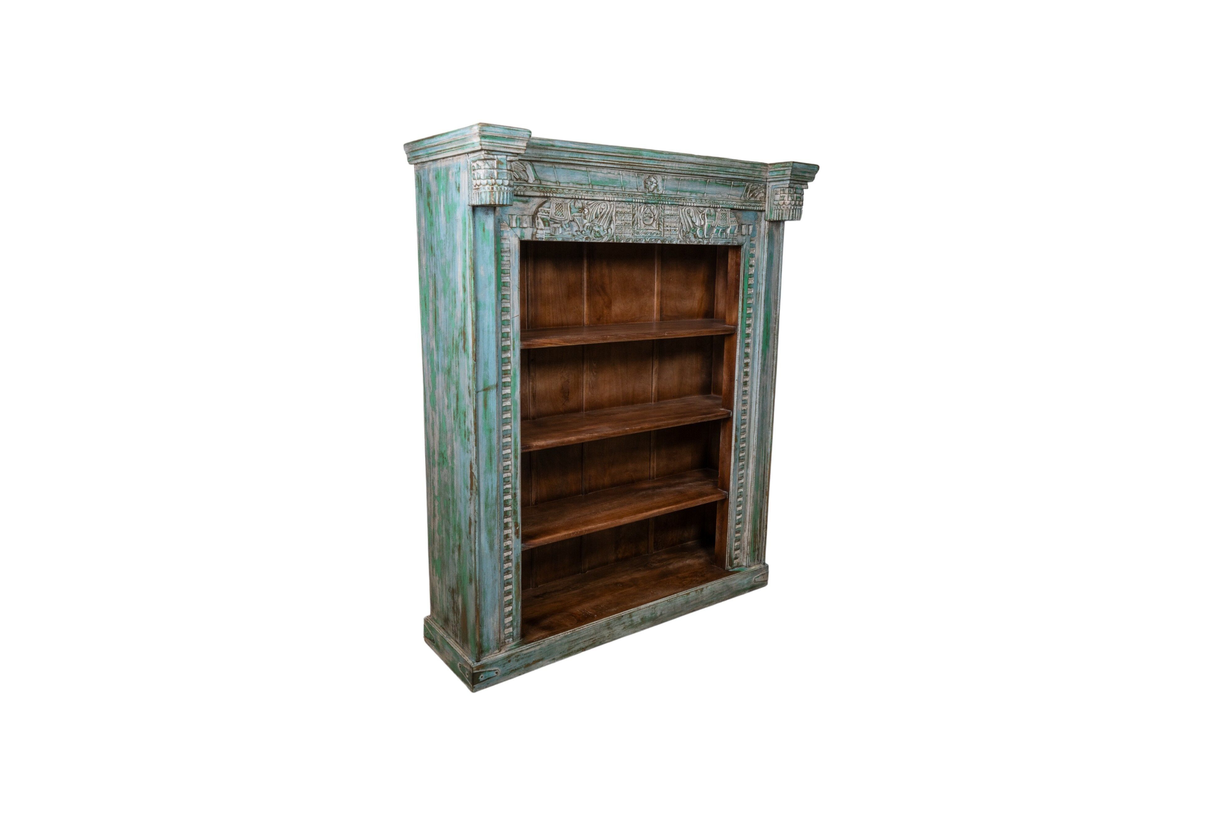 LIBRERIA IN LEGNO DI MANGO HM1829