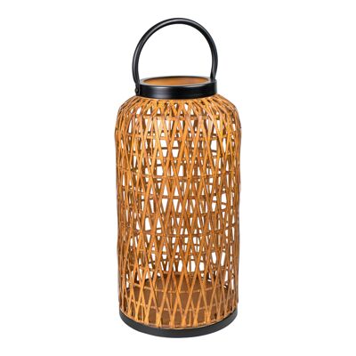 ANTIQUE OPENMETAL METAL LANTERN 20X20X38CM HM631