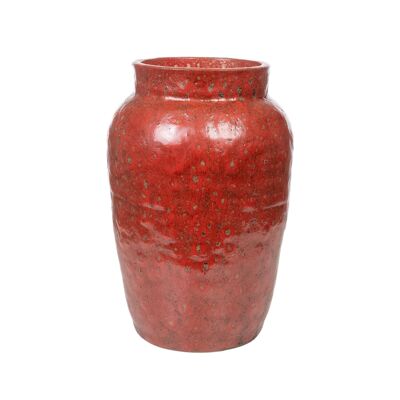 Rustikale breite Vase HM227