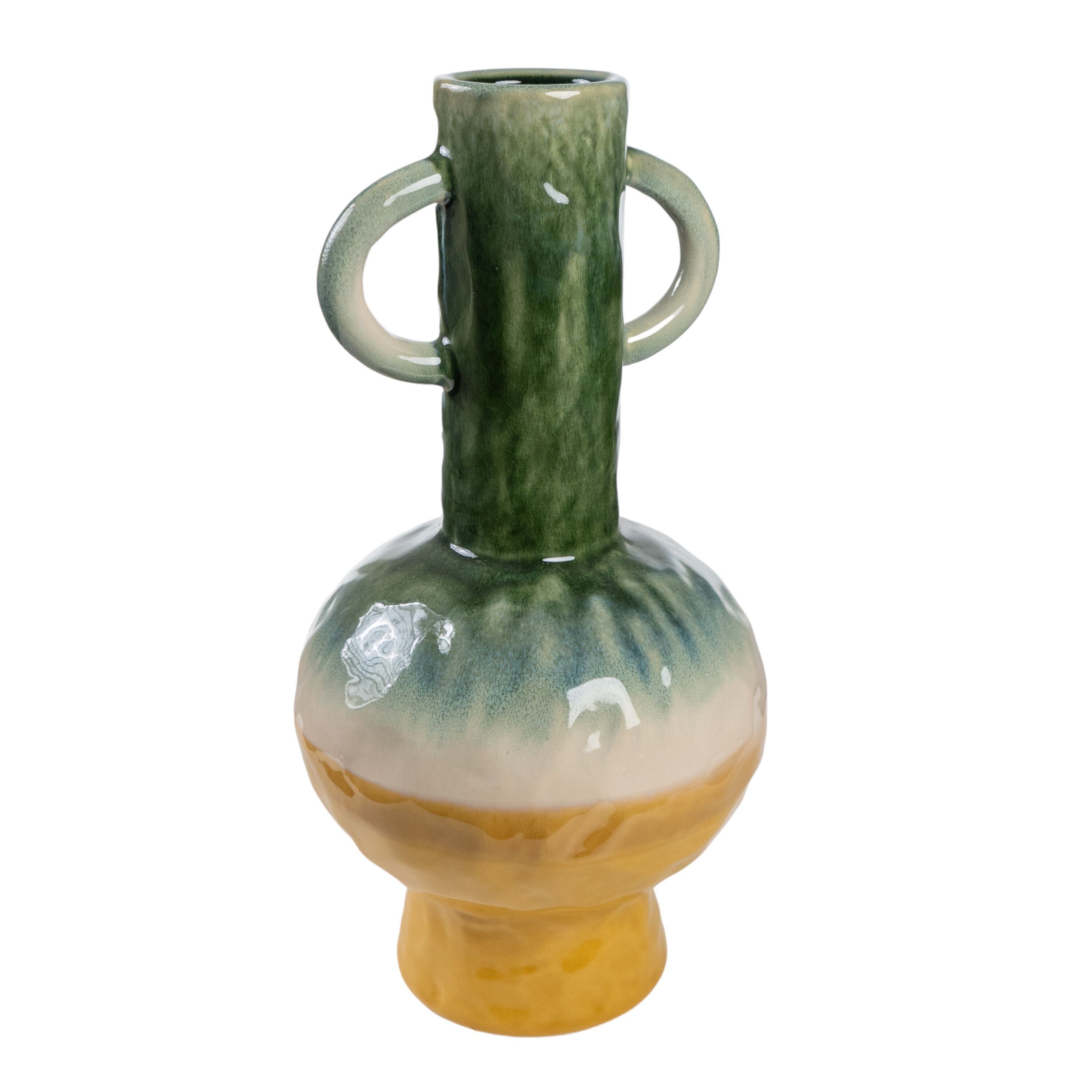 VASO IN CERAMICA CON MANICI MULTICOLORE HM295