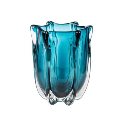 BLUE GLASS VASE HM843772