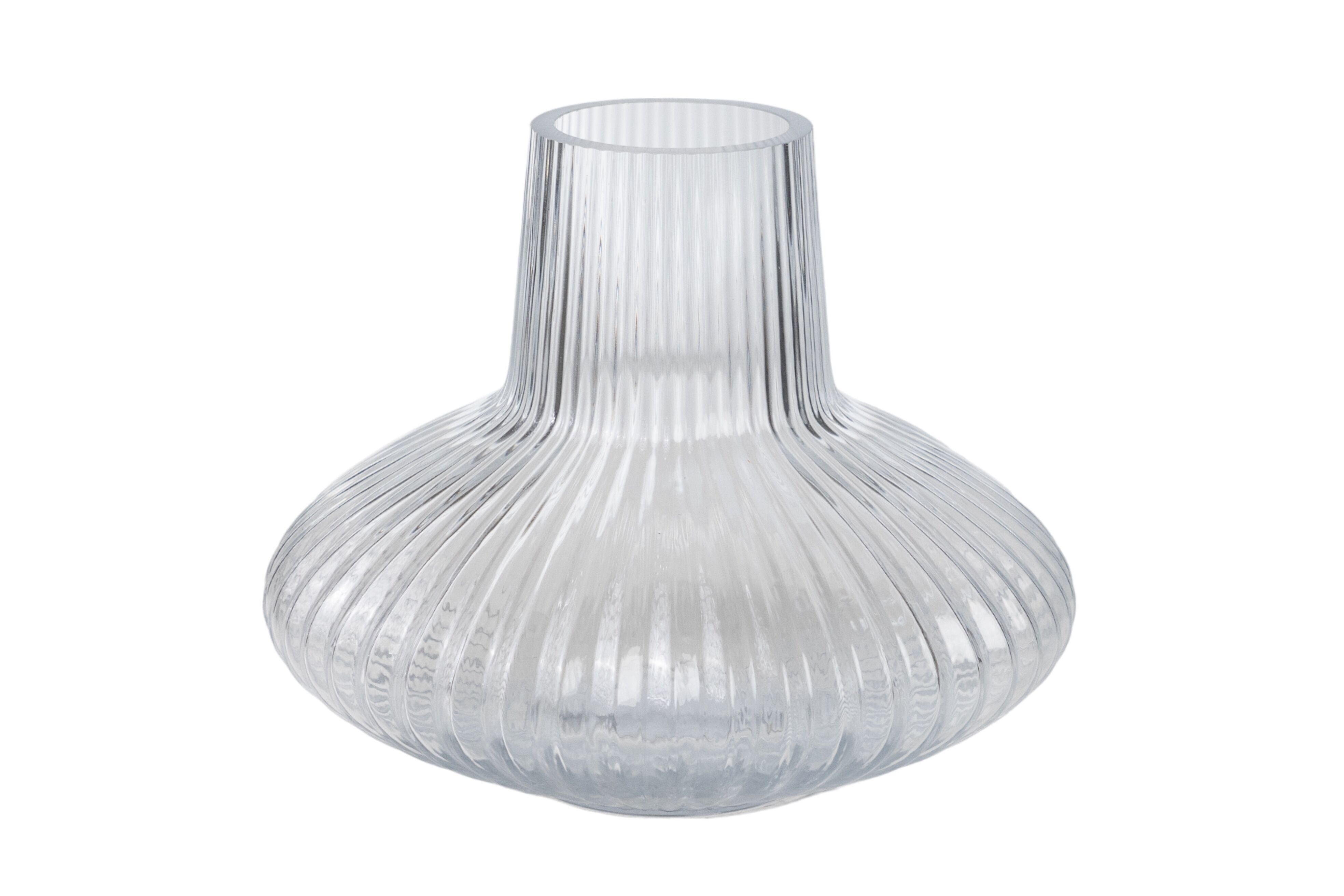 GESTREIFTE GLASVASE HM843694