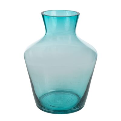 VASO IN VETRO TURCHESE HM843690