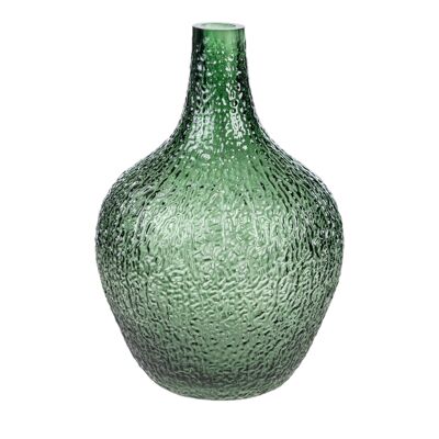 GREEN GLASS VASE HM843686