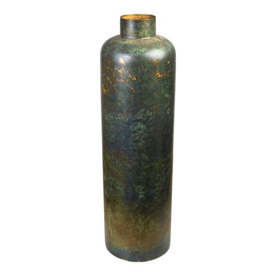 ANTIKE METALLVASE 23X23X78CM HM612