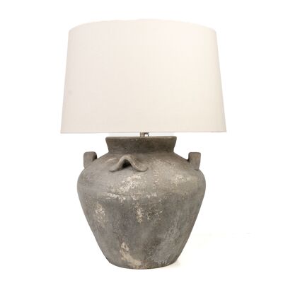 LAMPE EN CÉRAMIQUE AVEC ÉCRAN HM472557