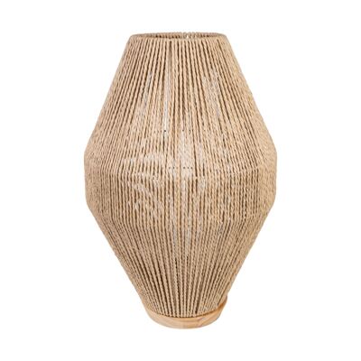 NATURAL ROPE TABLE LAMP 22X22X36CM HM843592