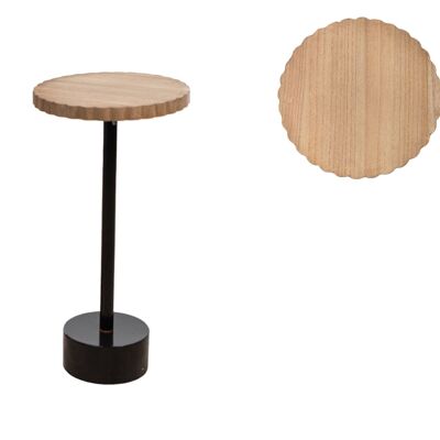 REDDA DM TABLE PIED MÉTAL 30X30X57CM HM819