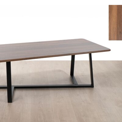 RECTANGLE TABLE LOW WOODEN METAL LEGS HM843727