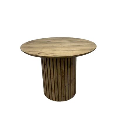 REDDA PIETEMENT DE TABLE CYLINDRE PLAQUÉ DM 100X100X76CM HM1220